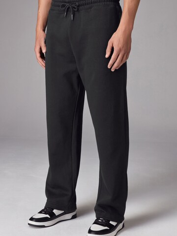 Next Regular Trousers in Black: front