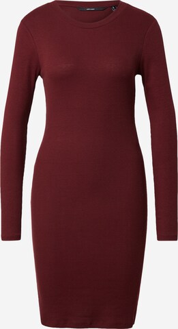 VERO MODA Kleit 'Natasha', värv punane: eest vaates