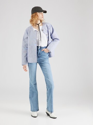 Trendyol Rozkloszowany krój Jeansy w kolorze niebieski