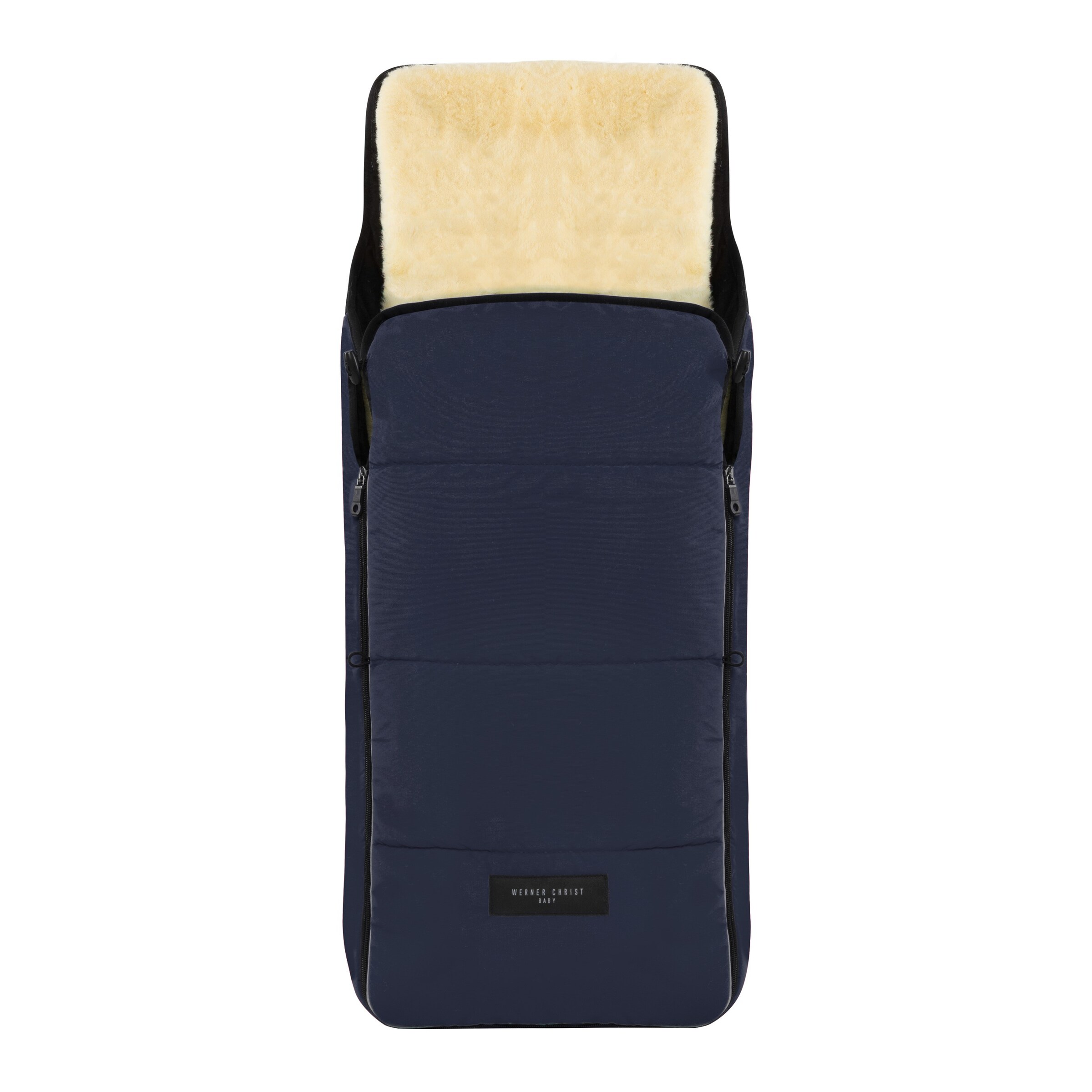 Werner Christ Baby Kinderwagen accessoires 'CORTINA' in Blauw: voorkant