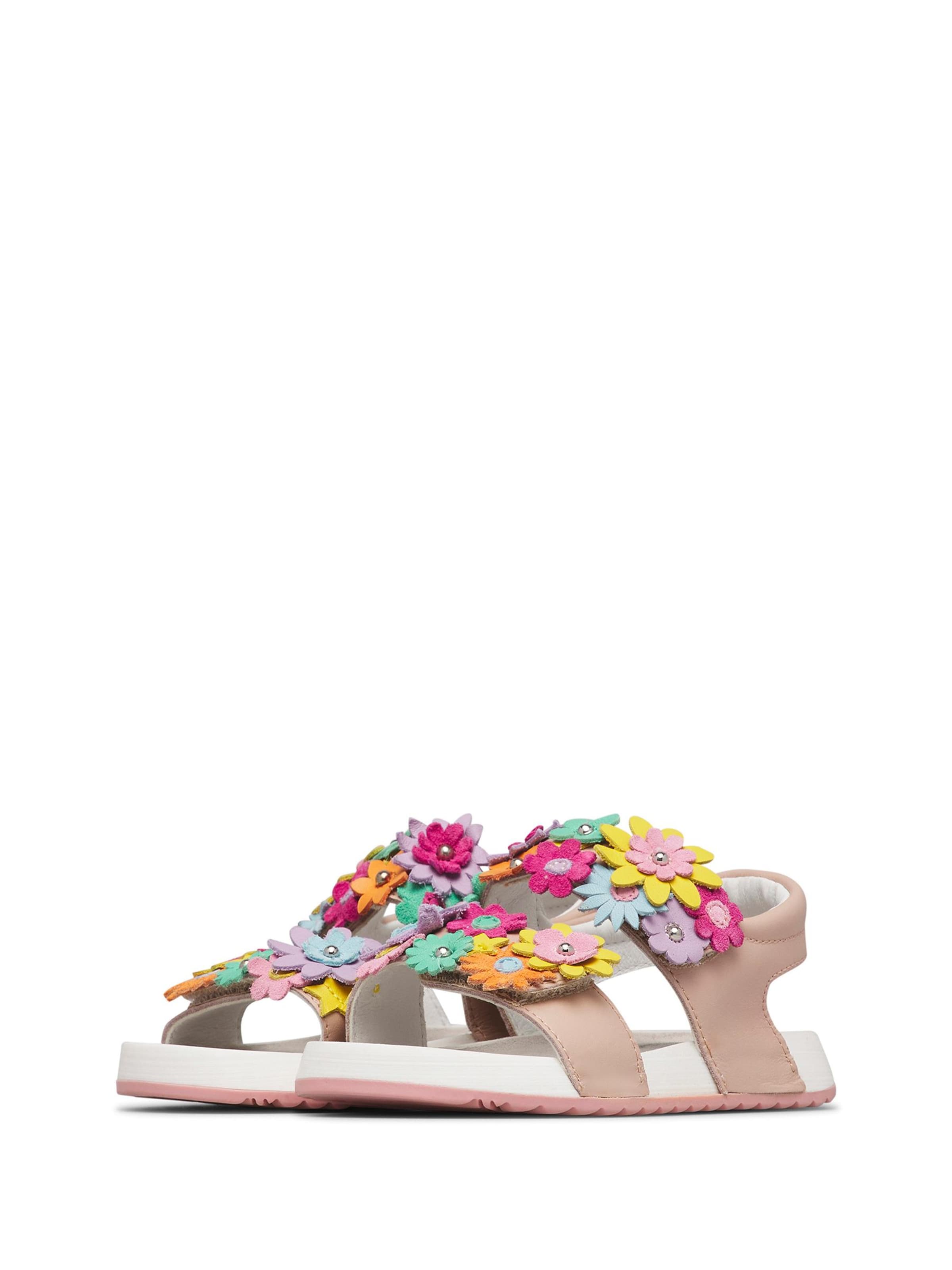 NATURINO Sandalen 'NUMEES 2.' in Roze: voorkant