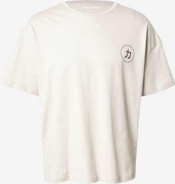 JACK & JONES Majica 'JJDRAGON' | bež barva: sprednja stran