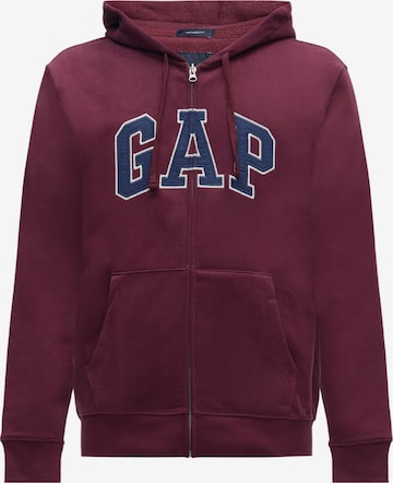 Giacca di felpa di GAP in rosso: frontale