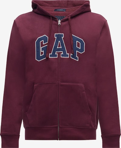GAP Collegetakki koossa S värissä laivastonsininen / burgundin punainen / valkoinen, Tuotenäkymä
