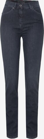 TONI Slimfit Jeans in Grijs: voorkant