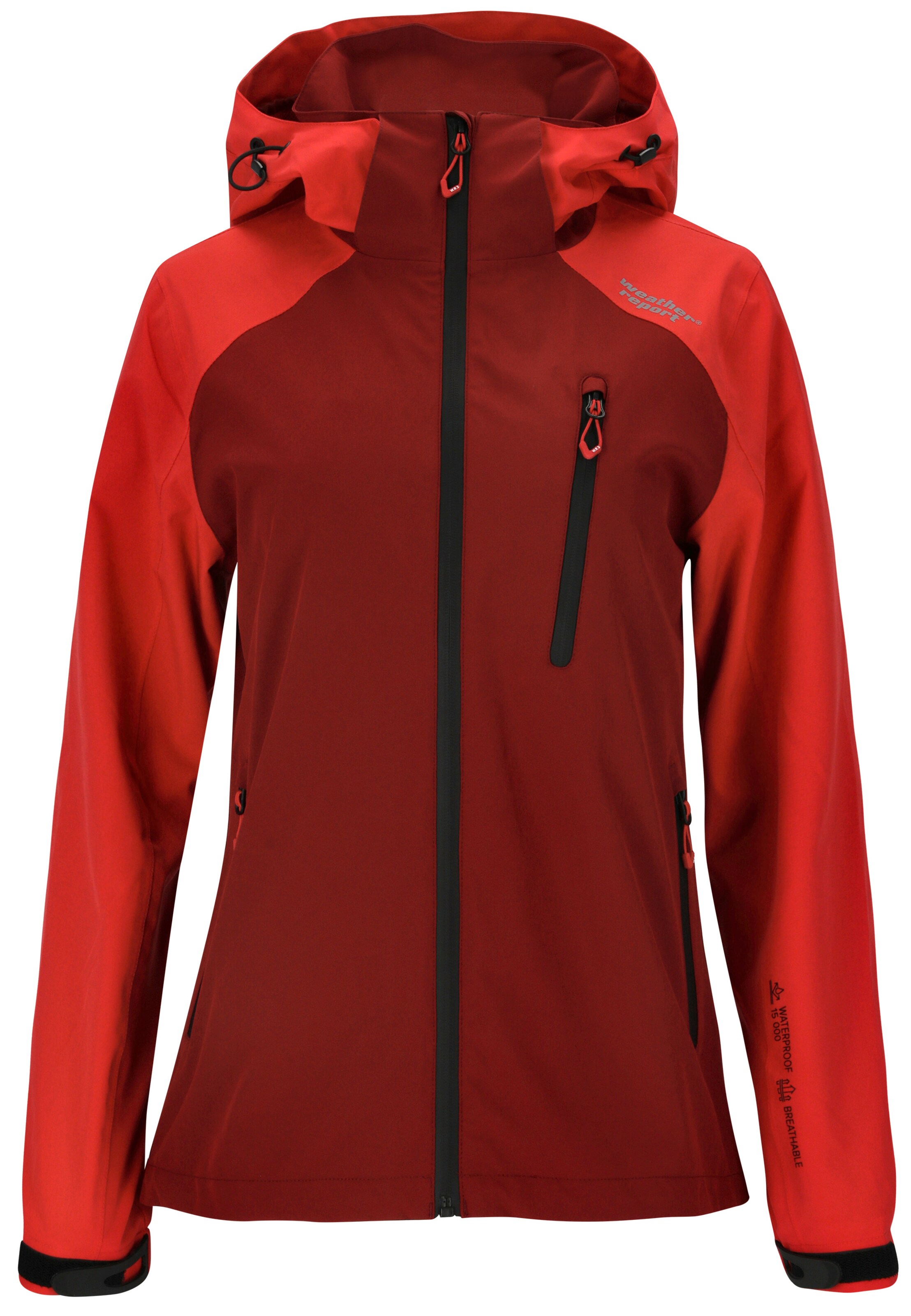 Weather Report Outdoorjacke 'Camelia W-Pro' in Rot: Vorderseite