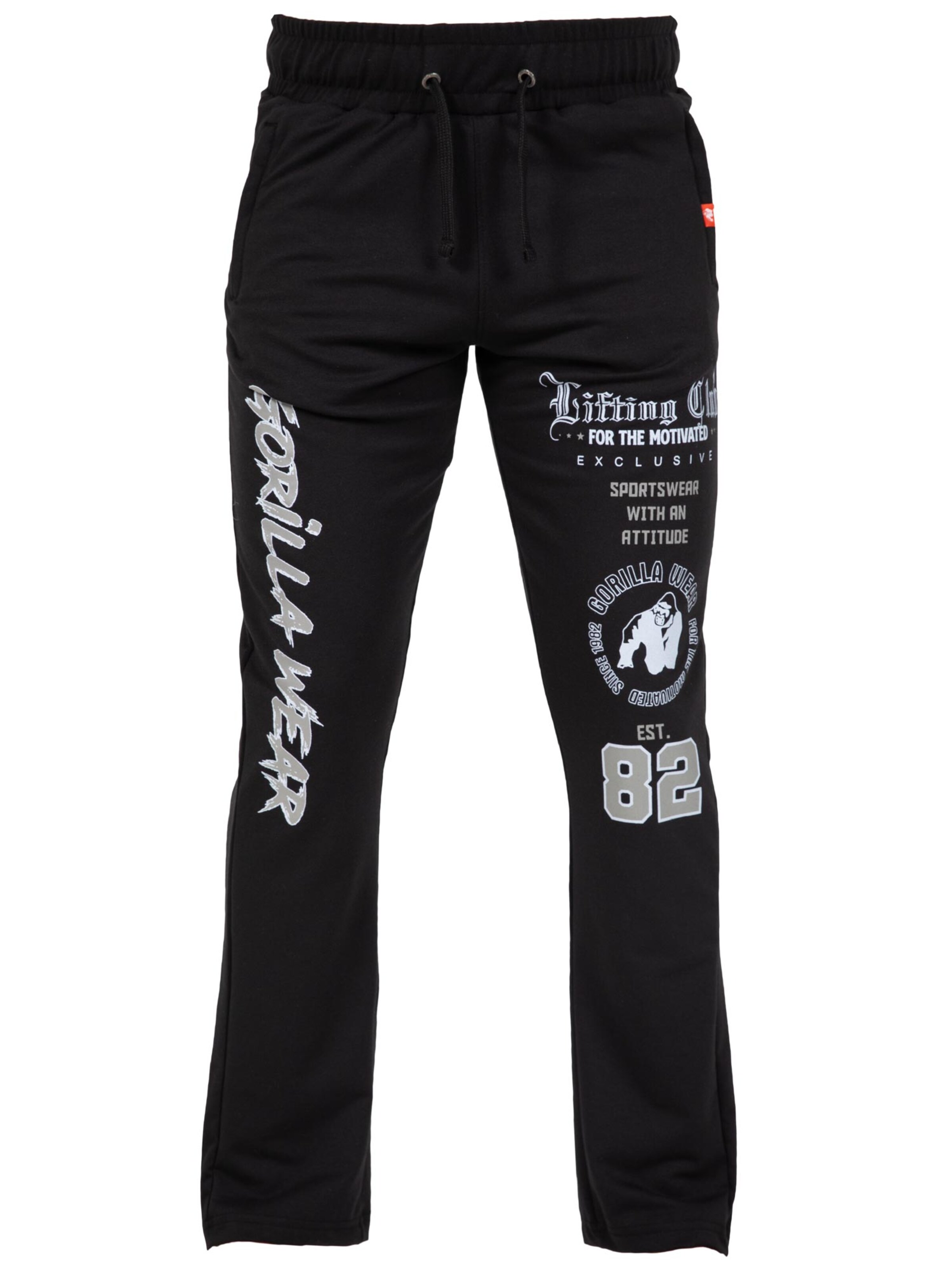 regular Pantaloni sportivi 'Colorado' di Gorilla Wear in grigio: frontale