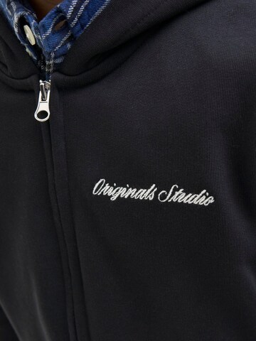 Veste de survêtement 'Norrebro' Jack & Jones Junior en noir