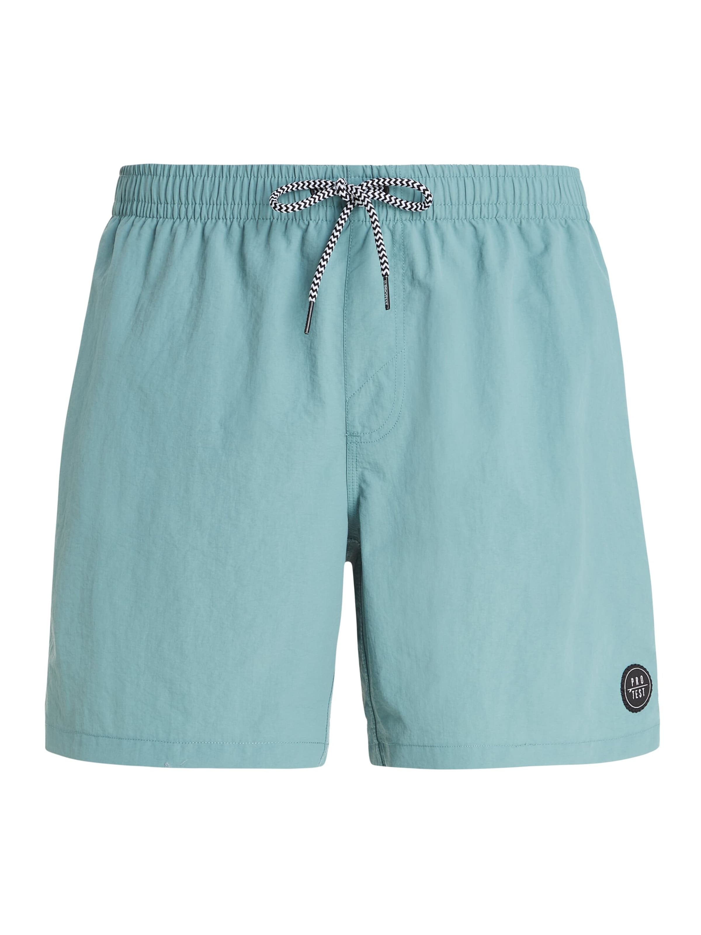 PROTEST Badeshorts 'Faster'‌‌ in Grün: Vorderseite