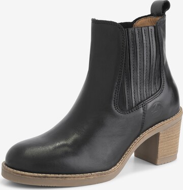 Travelin Chelsea Boots in Black: front