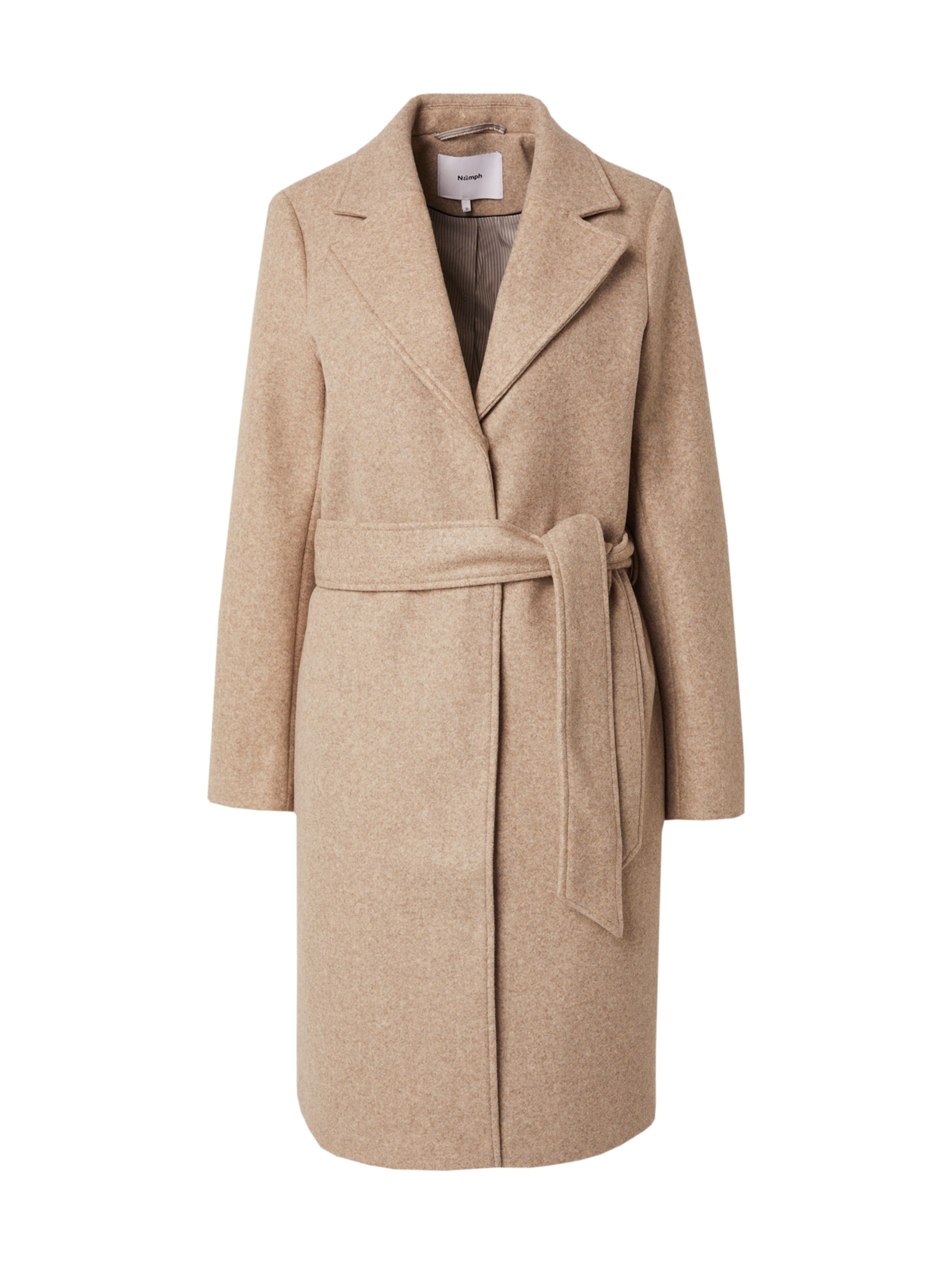 NÜMPH Mantel in Beige: Vorderseite