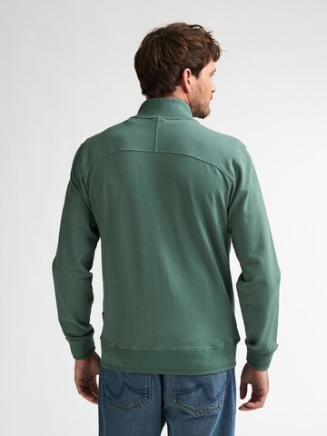 Petrol Industries Кофта на молнии в Зеленый