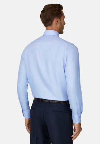 Boggi Milano Regular Fit Hemd in Blau