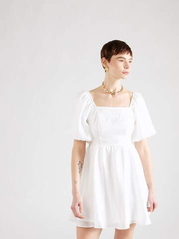 Robe 'DAZZELING' PIECES en blanc : devant