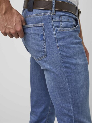 MEYER Slimfit Jeans in Blauw