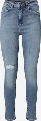 ABOUT YOUSkinny Traperice 'Falda' - plava boja: prednji dio