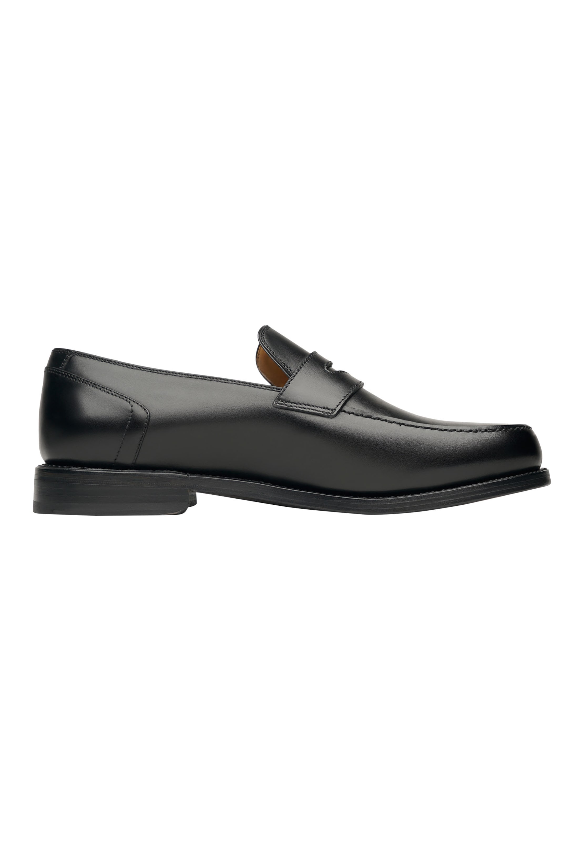Henry Stevens Loafer Rahmengenäht 'Haywood PL' in Schwarz