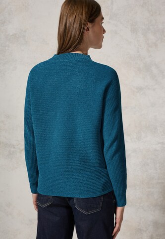 CECIL Pullover 'Chenille' in Blau