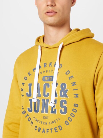 JACK & JONES كنزة رياضية 'Tamp' بلون أصفر