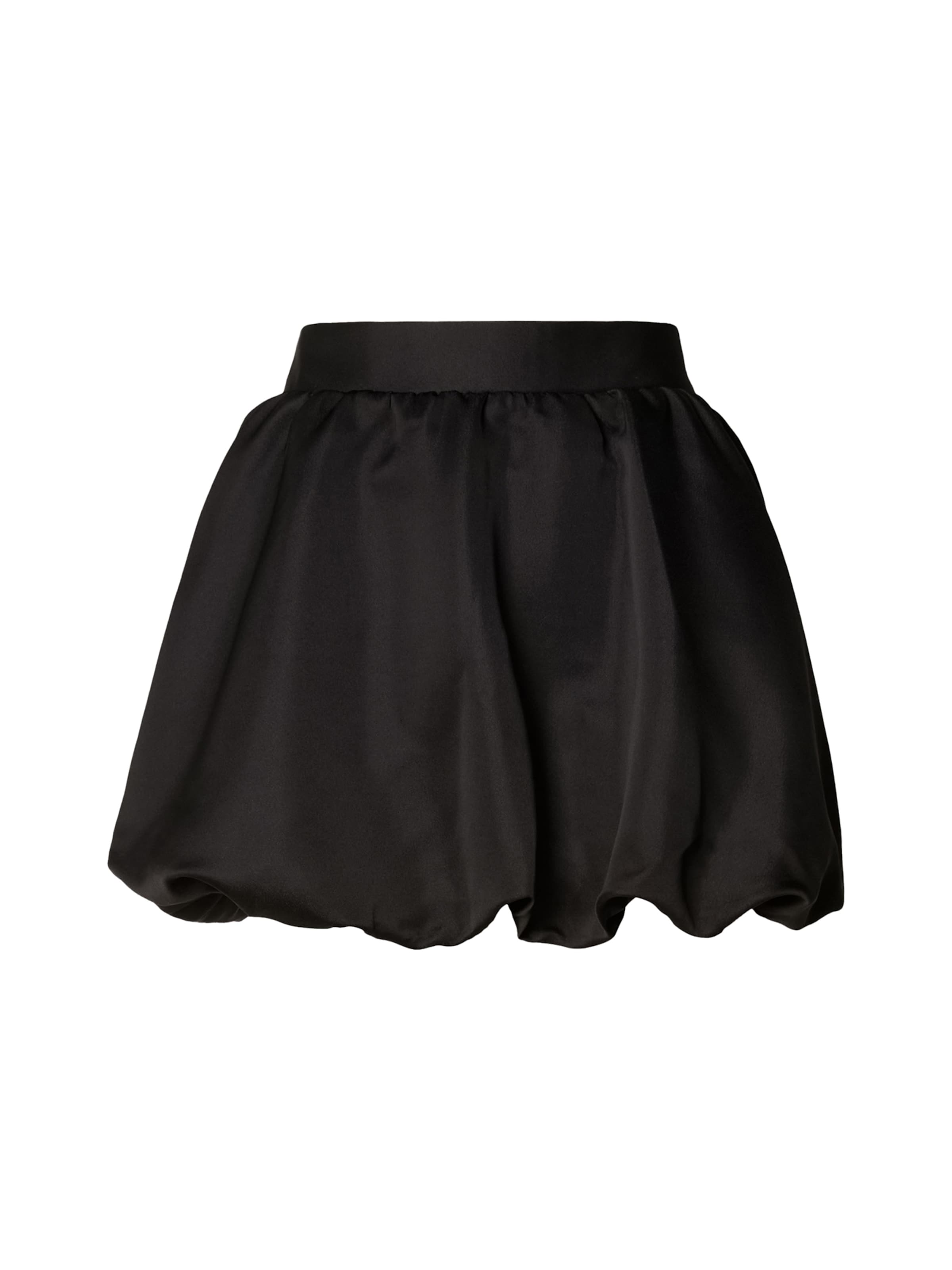 Gonna di Gina Tricot in nero: frontale