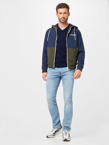 JACK & JONES Átmeneti dzseki 'Rush' - kék