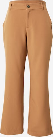 CULTURE Wide leg Pants 'Cenette' in Brown: front