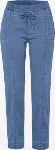 TONI Tapered Jeans in Blue: front