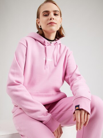 Sweat-shirt 'JAZANA' ELLESSE en rose : devant