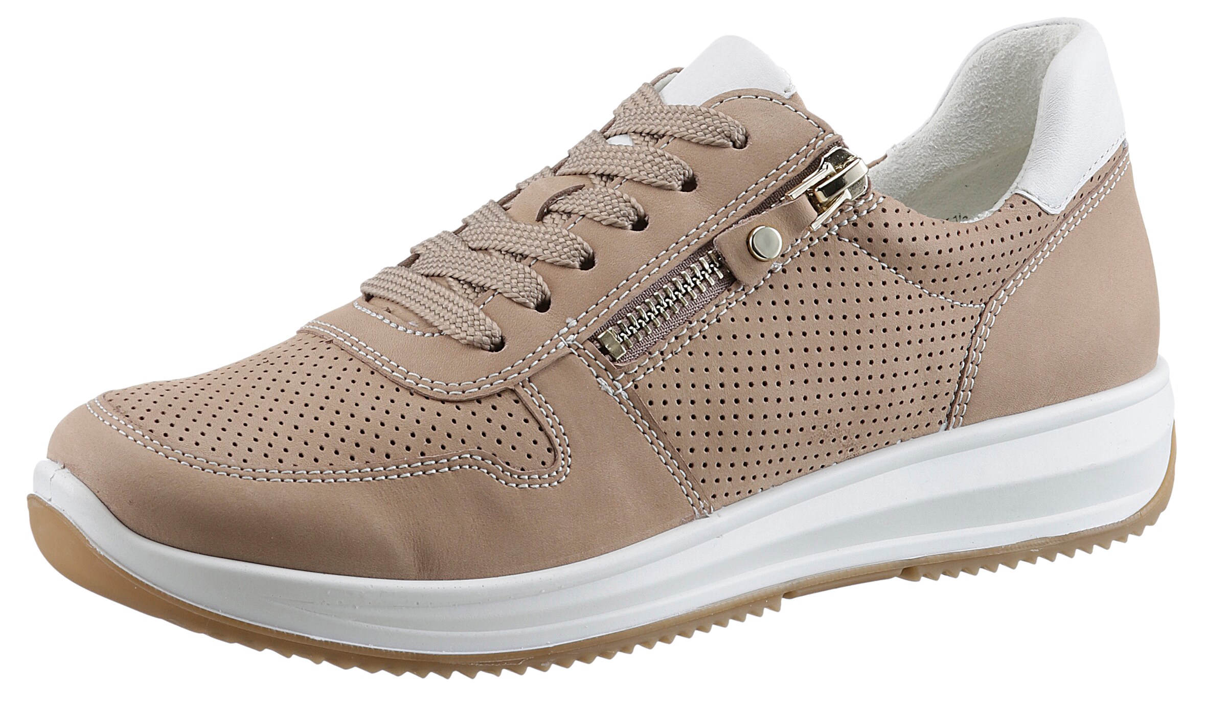 ARA Sneaker 'Osaka' in Beige: Vorderseite