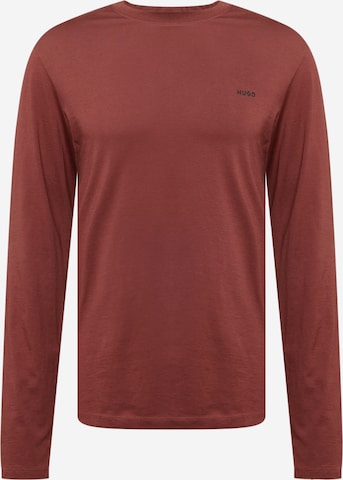 HUGO Red Shirt 'Derol 222' in Brown: front