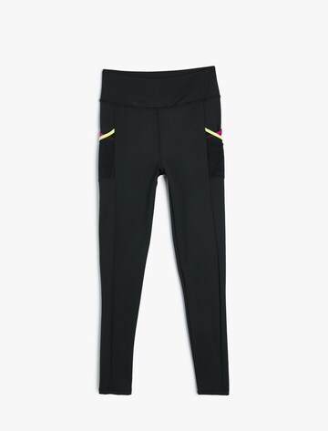 Koton Skinny Leggings in Schwarz: Vorderseite
