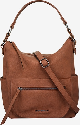 Sac à bandoulière Betty Barclay en marron : devant