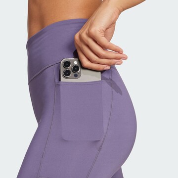 ADIDAS PERFORMANCE Skinny Παντελόνι φόρμας 'Own the Run' σε λιλά