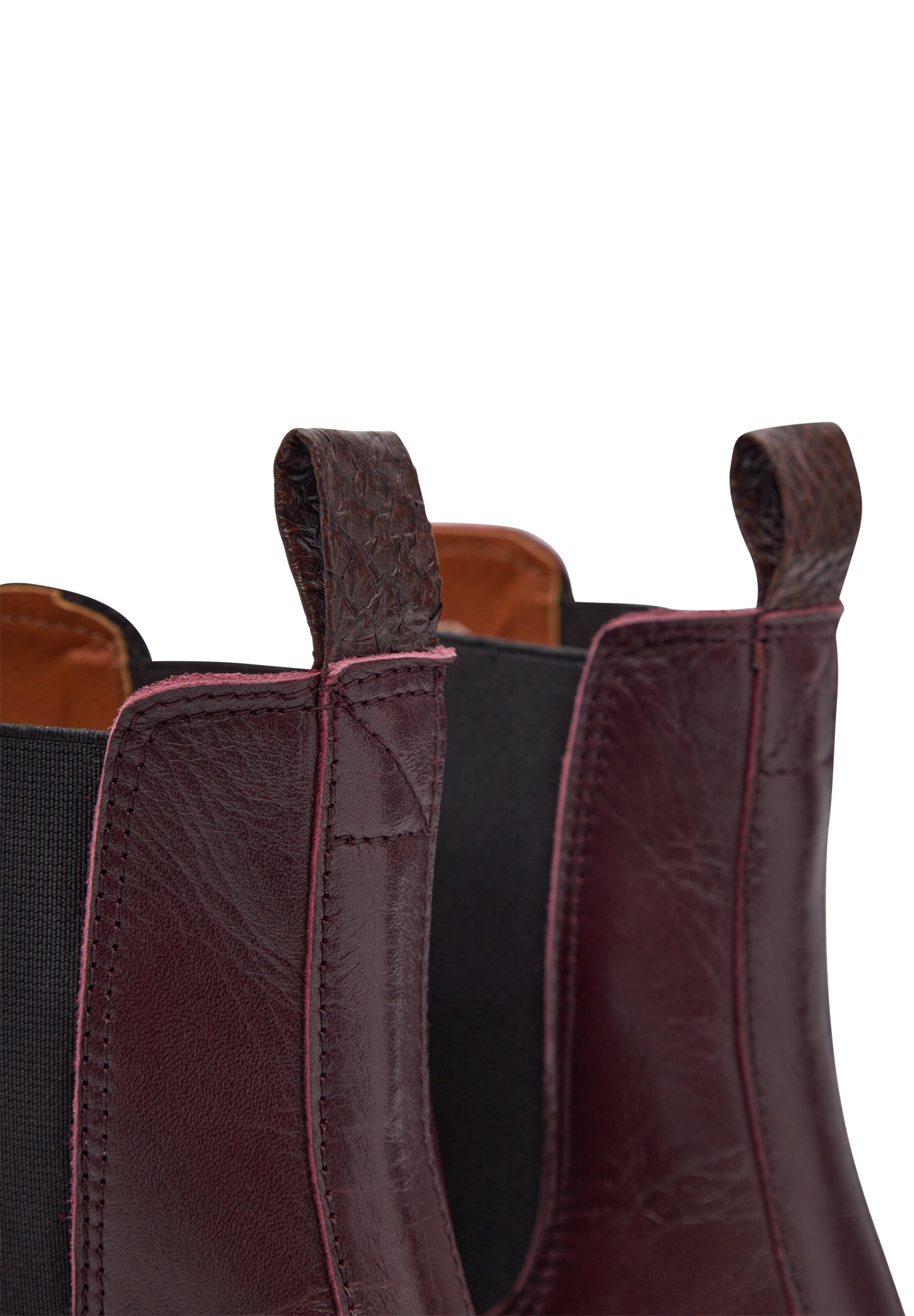 WODEN Chelsea Boots 'Sanna' i rød