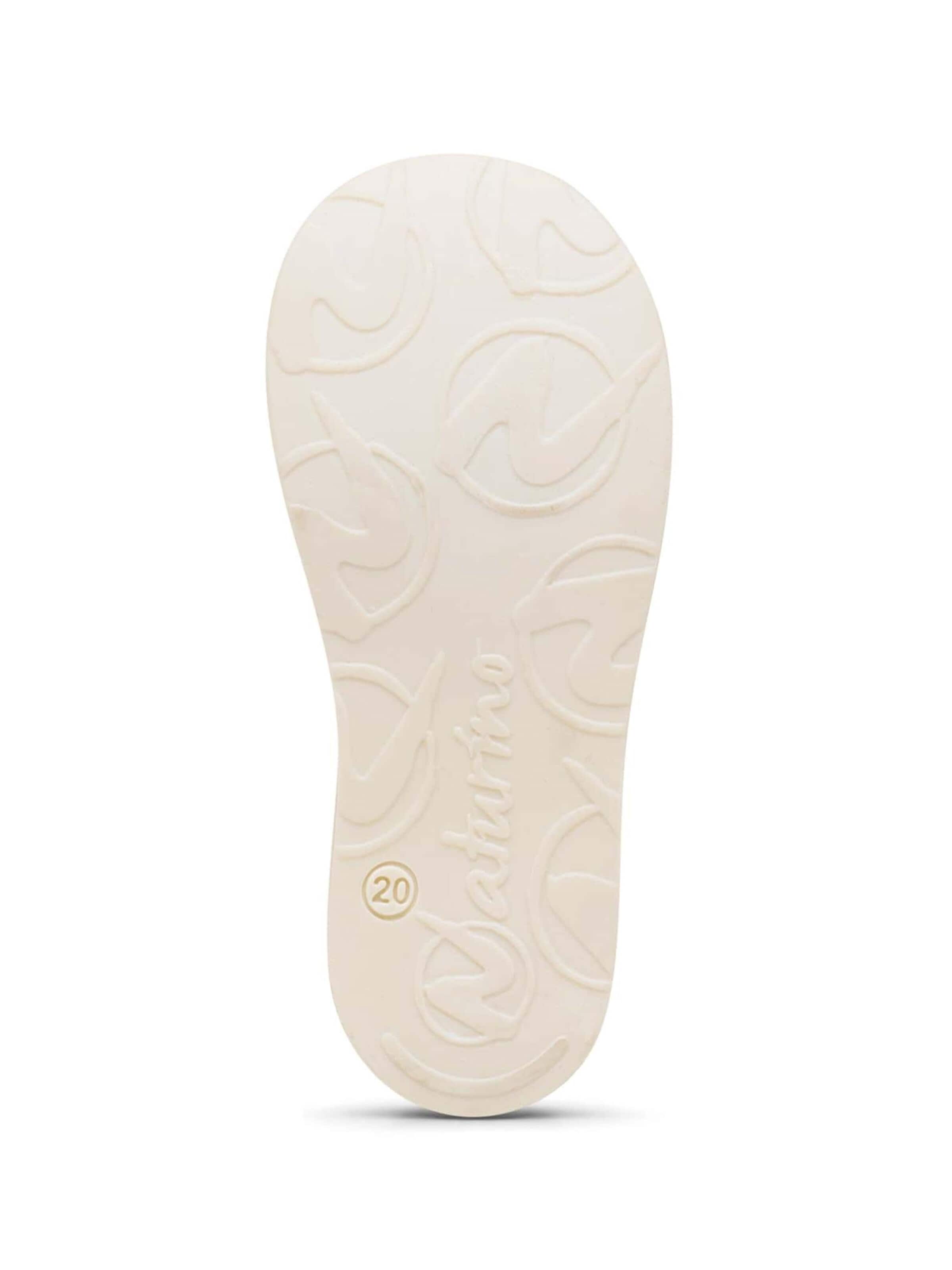 NATURINO Sandals 'WAD' in Silver