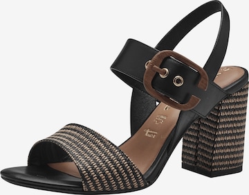 TAMARIS Sandalen met riem in Bruin: voorkant