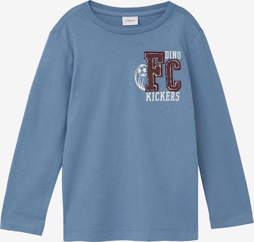 s.Oliver Shirt in Blau: Vorderseite