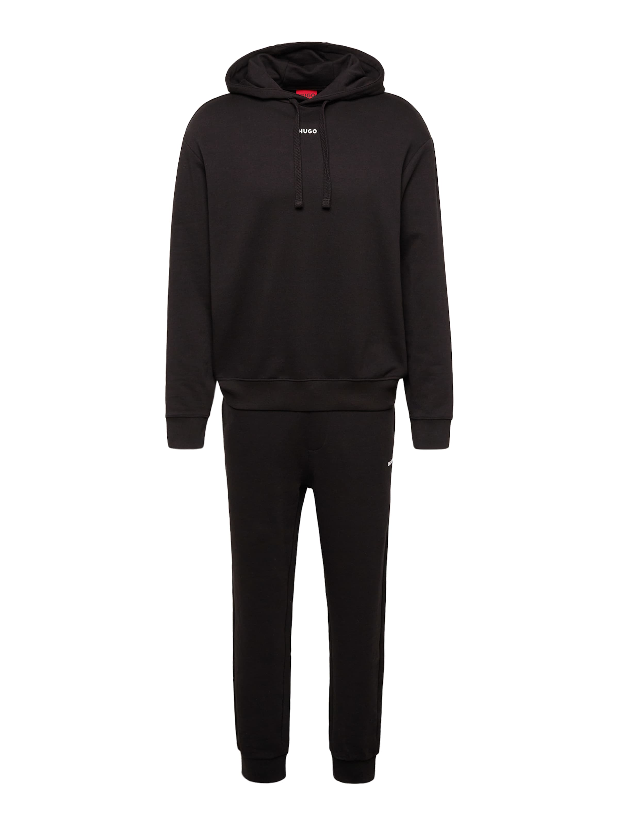 Tuta da jogging 'Dapo Dayote' di HUGO in nero: frontale