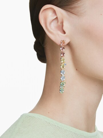 Swarovski Ohrringe 'Gema' in Gold: Vorderseite