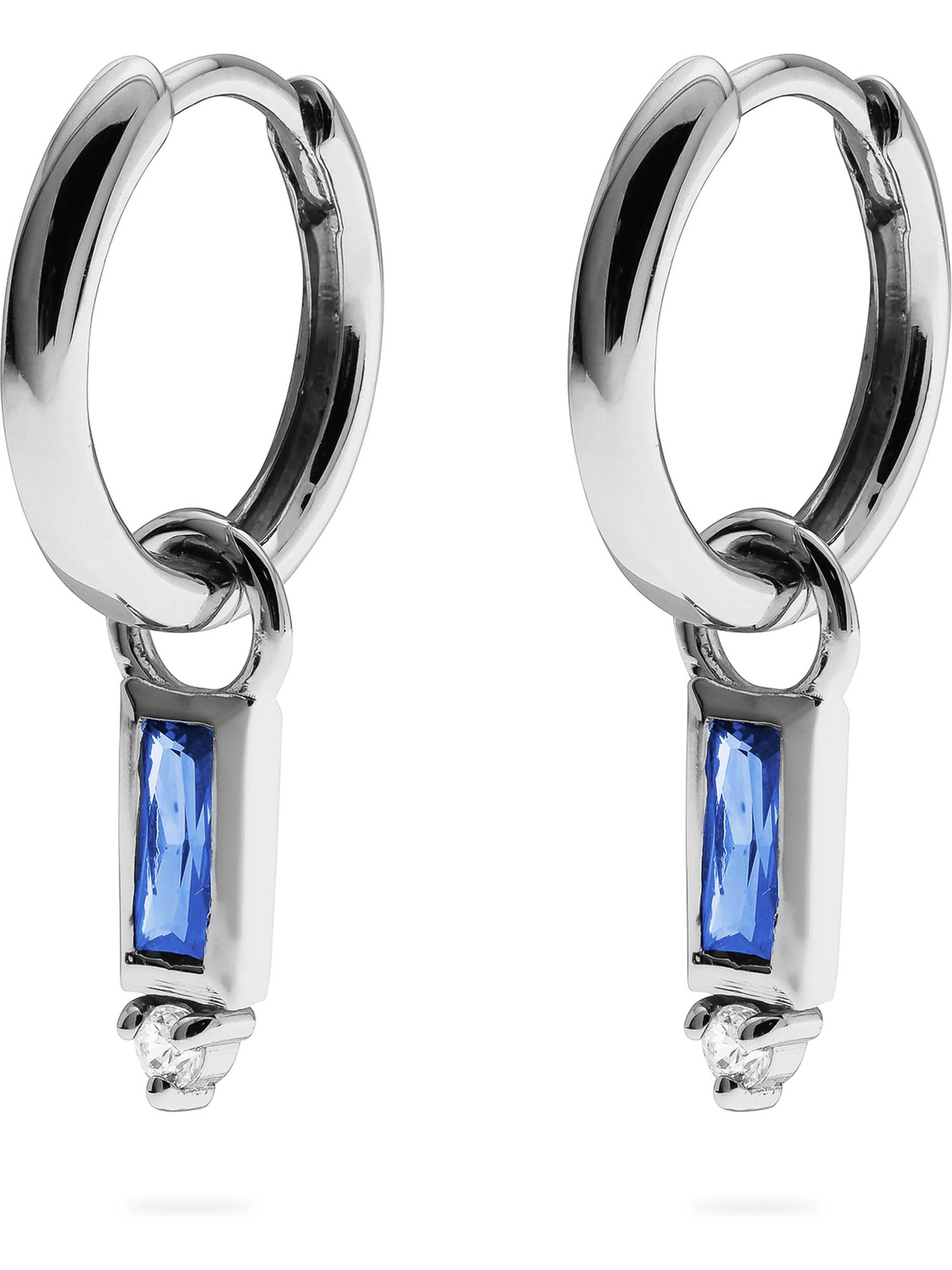 Guido Maria Kretschmer Jewellery Earrings in Blue / Silver, Item view