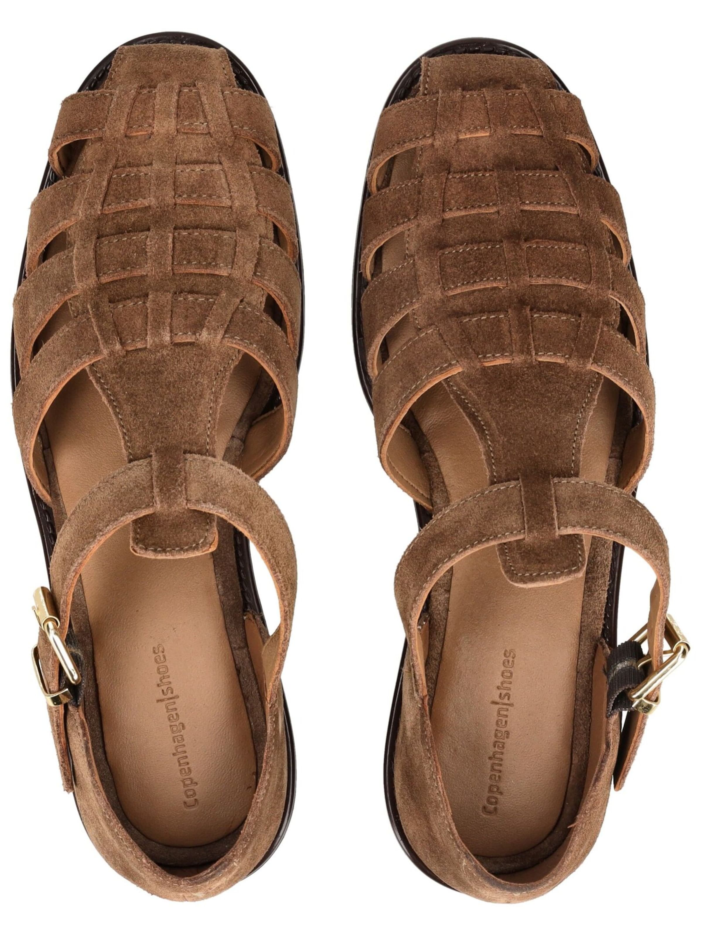 Sandalo con cinturino di Copenhagen shoes in marrone