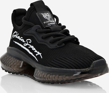 Plein Sport - Sapatilhas em preto: frente