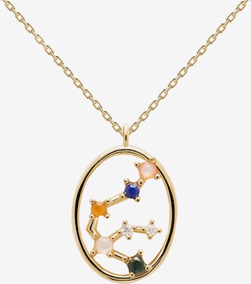 P D PAOLA Necklace 'AQUARIUS' in Gold: front