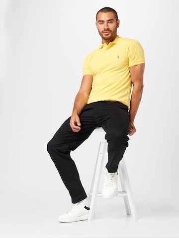 Polo Ralph Lauren Regularny krój Koszulka w kolorze żółty