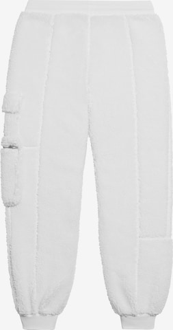 Tapered Pantaloni di ADIDAS ORIGINALS in bianco