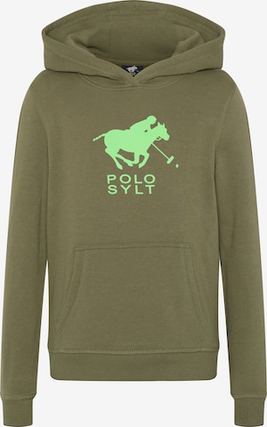 Polo Sylt Sweatshirt in Grün: predná strana