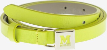 M Missoni Belt in One size in Yellow: front