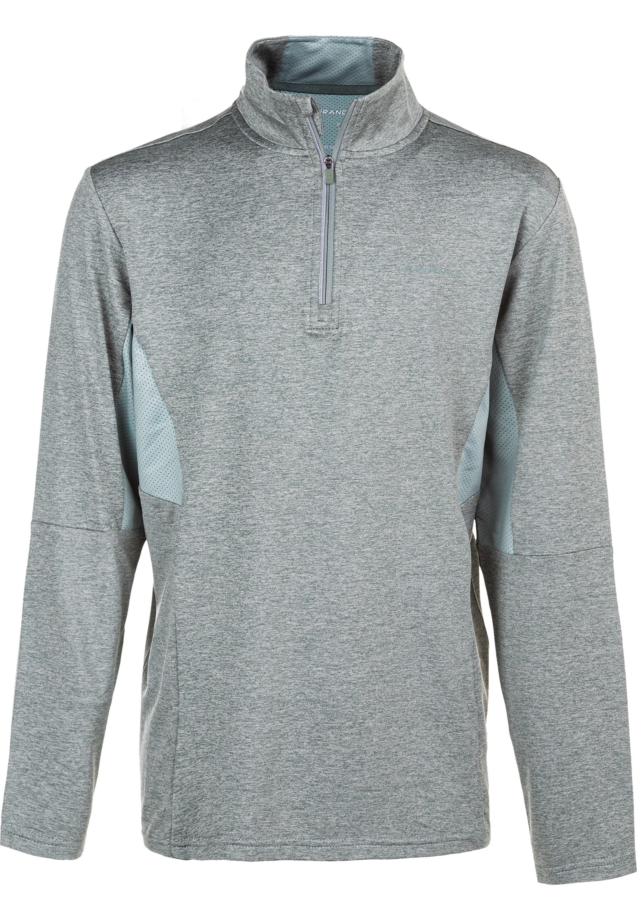 ENDURANCE Sportpullover 'Lanbark Jr.' in Grau: Vorderseite
