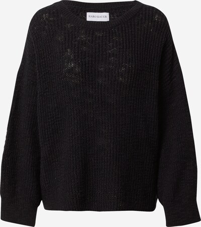 Karo Kauer Pull-over en noir, Vue avec produit