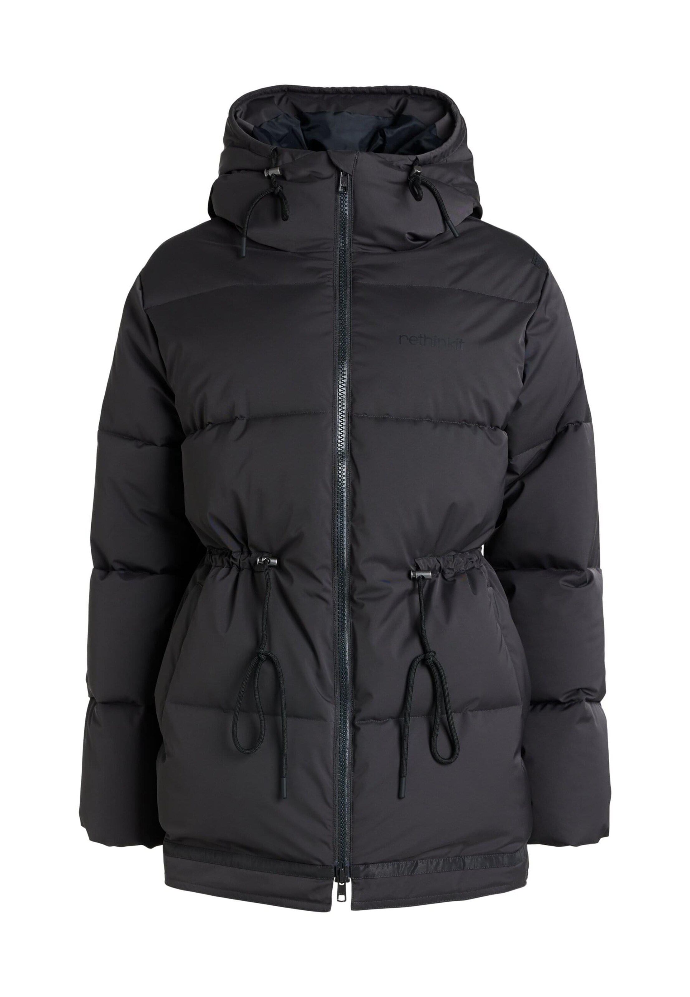 rethinkit studios Weatherproof jacket 'Shelter' in Black: front